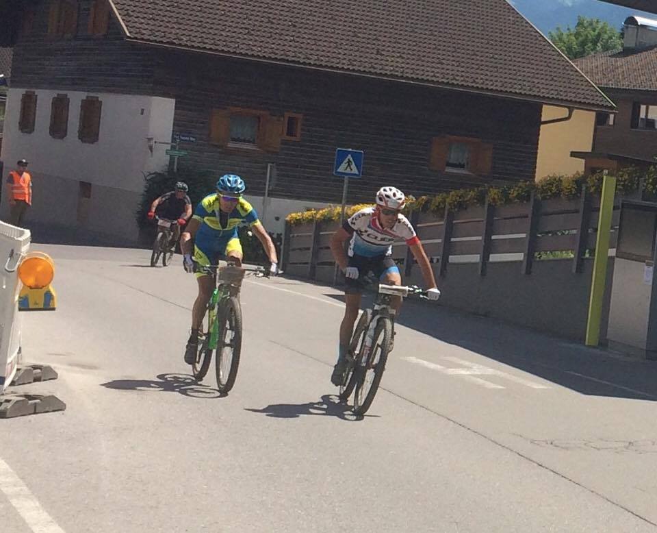 Zielsprint nach 130km und 4500hm